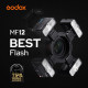 Вспышка Godox MF12 Macro Flash 2-Light Kit (MF12-K2)