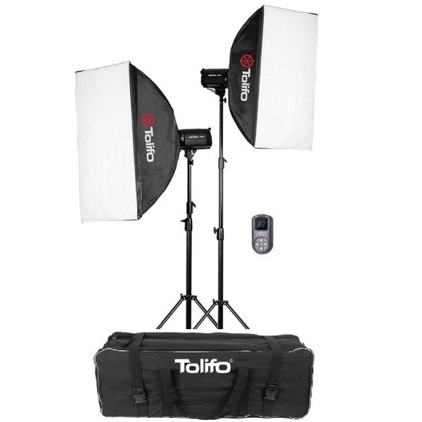Набор постоянного света Tolifo EF-100W-2 Softbox Kit