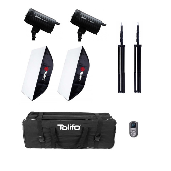 Набор постоянного света Tolifo EF-100W-2 Softbox Kit