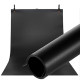 Фон для съемки Visico PVC-1220 Black (120x200 см)