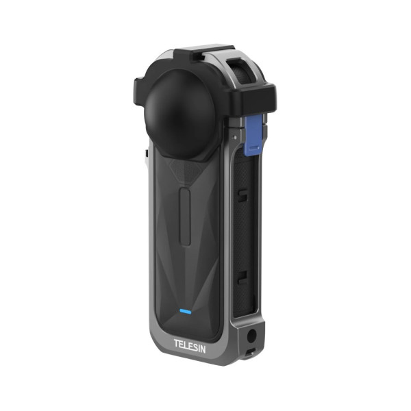 Рамка Insta360 X5 алюмінієва захисна з ковпачком Telesin S6-FMS-19-TIS