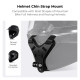 Підборідне кріплення K&F Concept для екшн-камер на мотошолом — сумісне з GoPro Hero, DJI Osmo Action та Insta360 (KF31.159)