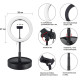 Кільцеве світло зі стійкою Puluz PU480B Ring Light 26см (20W)