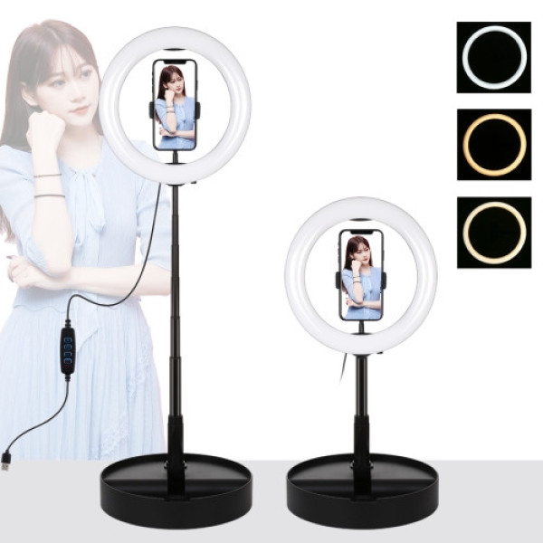 Кільцеве світло зі стійкою Puluz PU480B Ring Light 26см (20W)