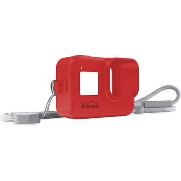 Чехол + ремешок GoPro Sleeve & Lanyard Red (ACSST-012)