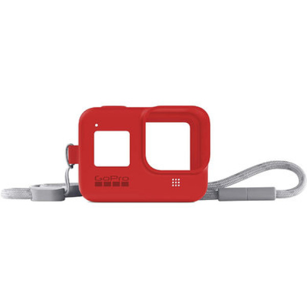 Чехол + ремешок GoPro Sleeve & Lanyard Red (ACSST-012)