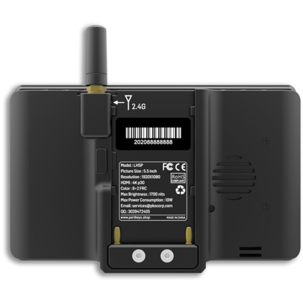 Накамерний монітор PortKeys LH5P з тачскрином 5.5" 4K HDMI