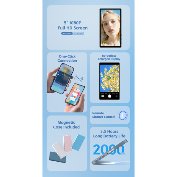 Shimbol CP5 Lite: Беспроводной монитор для iPhone и Android