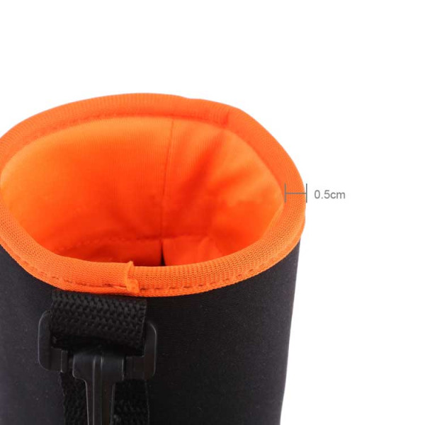 Чехол для объектива AccPro CA-1791E-S black/orange