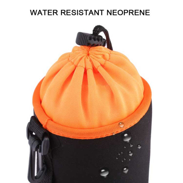 Чехол для объектива AccPro CA-1791E-S black/orange