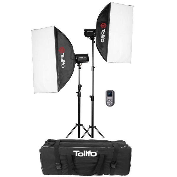 Набор постоянного света Tolifo EF-150W-2 Softbox Kit