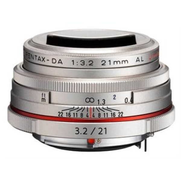 Объектив HD Pentax DA 21mm f/3.2 AL Limited Silver