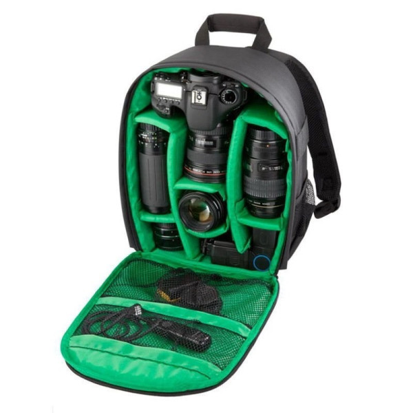 Рюкзак Huwang DAC-3461G black/green