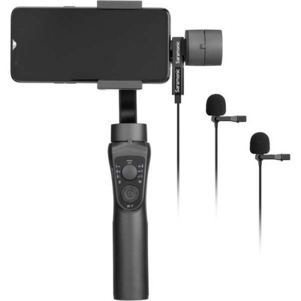 Saramonic LavMicro U3C Подвійні всеспрямовані петличні мікрофони з роз'ємом USB Type-C для пристроїв Android (кабель 19,6 дюйма)