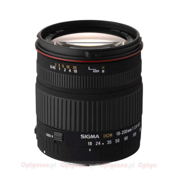 Об'єктив Sigma AF 18-200mm F3.5-6.3 DC OS HSM C (Canon EF)