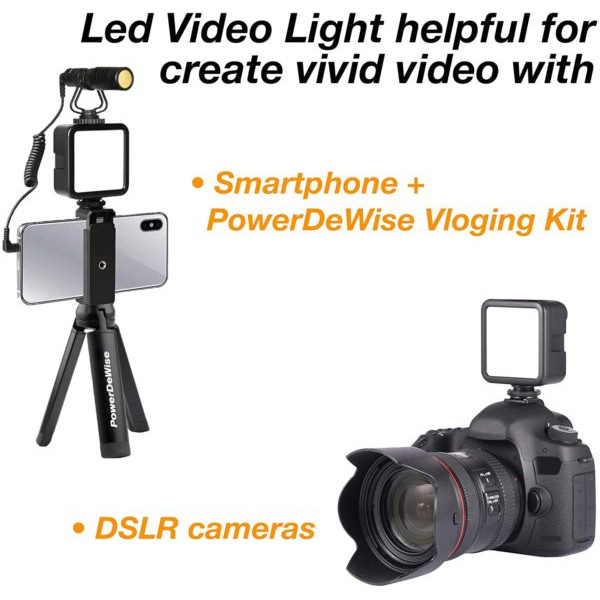 Светодиодный видео свет PowerDeWise Led 49