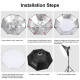 Софтбокс октагон Puluz PU5125 90см