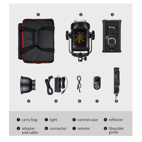 Постоянный свет Tolifo SK-D1200BL