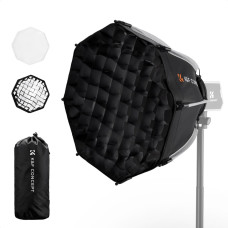 Октабокс 40cm K&F Concept Mini Bowens Mount Octagonal Softbox для PL-60B COB Light с сотами (KF18.0013)