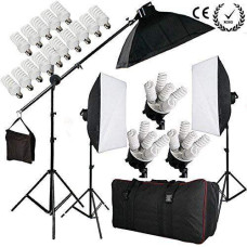 Набор постоянного студийного света для блога на 5 ламп FST PHOTO 0025 MAX