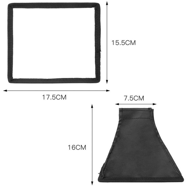 Розсіювач софтбокс AccPro LS-05 (15x17см)