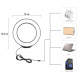Кольцевой свет Puluz PU421B Ring Light 12см (4W)