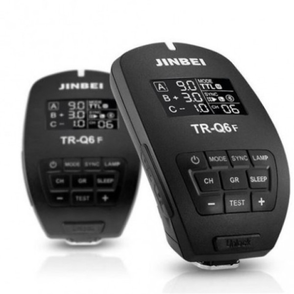Радіосинхронізатор Jinbei TR-Q6F HSS TTL (Fuji) передавач