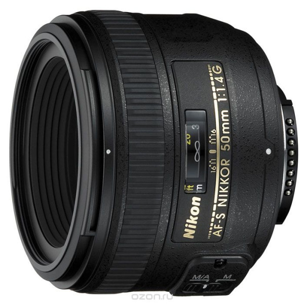 Объектив Nikon 50 mm f/1.4G AF-S Nikkor
