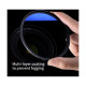 Светофильтр K&F Concept 58mm HMC UV Blue-Coated Japan Optics (KF01.1424)