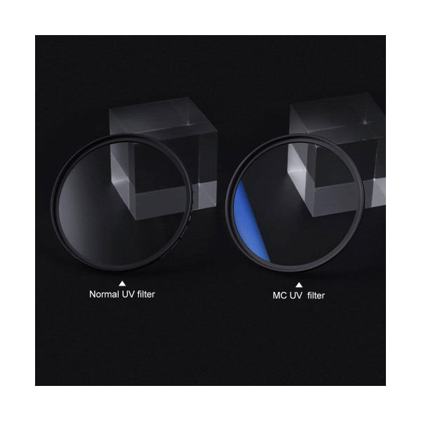 Светофильтр K&F Concept 58mm HMC UV Blue-Coated Japan Optics (KF01.1424)