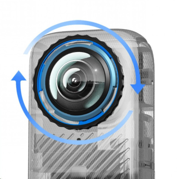 Захисні лінзи Insta360 X4 загартоване скло aMagisn AD09