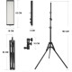 Набор постоянного света visico ms-60ls-2 double kit