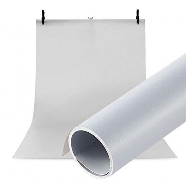 Фон для зйомки Visico PVC-1220 Grey (120x200 см)