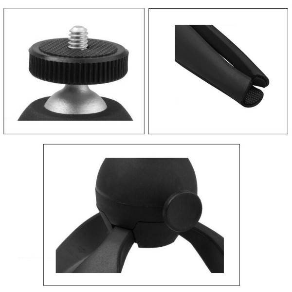 Штатив для смартфона AccPro TM-01B-SM black