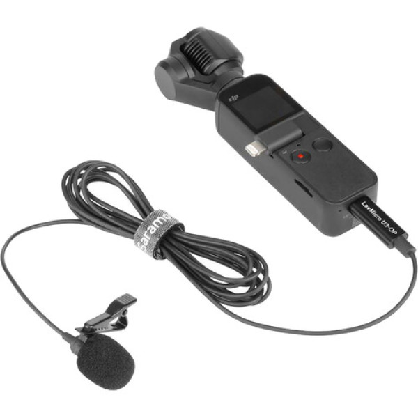 Всеспрямований петличний мікрофон Saramonic LavMicro U3-OP для DJI Osmo Pocket (кабель 6,6 футів)