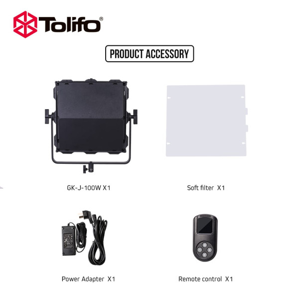 Постійне світло Tolifo GK-J-100 WAB