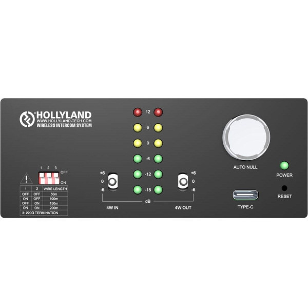 Конвертер аудіо Hollyland 2/4 Wire Converter for Intercom Systems