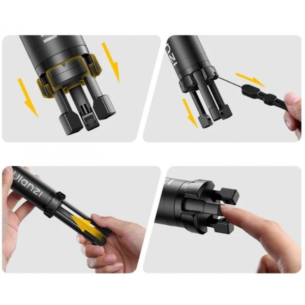 Монопод невидимка Insta360 складной 17-57см с колпачком Ulanzi MT98