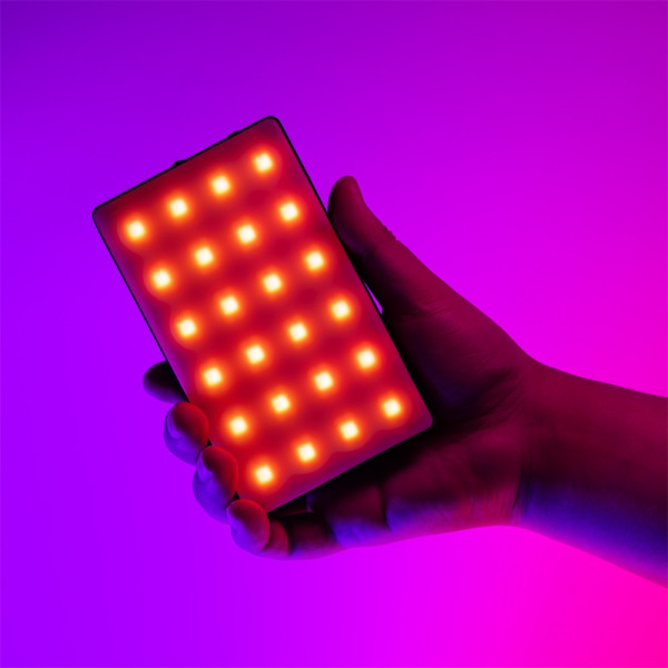 Накамерне світло RGB LED CRI 98+ 5000мАг 125×75мм SmallRig RM120 3808