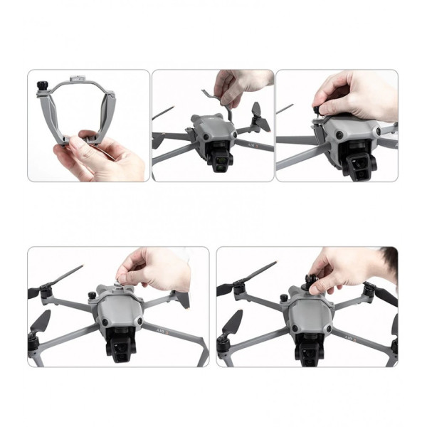 Крепление 1/4 DJI Air 3 для фонаря/камеры STARTRC 1125160