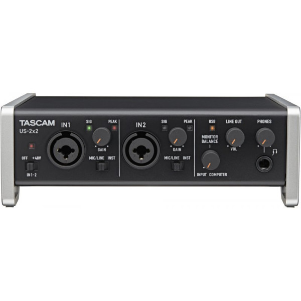 Аудиоинтерфейс TASCAM US-2x2