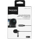 Всеспрямований петличний мікрофон Saramonic LavMicro U3-OA для DJI Osmo Action (кабель 6,6 футів)