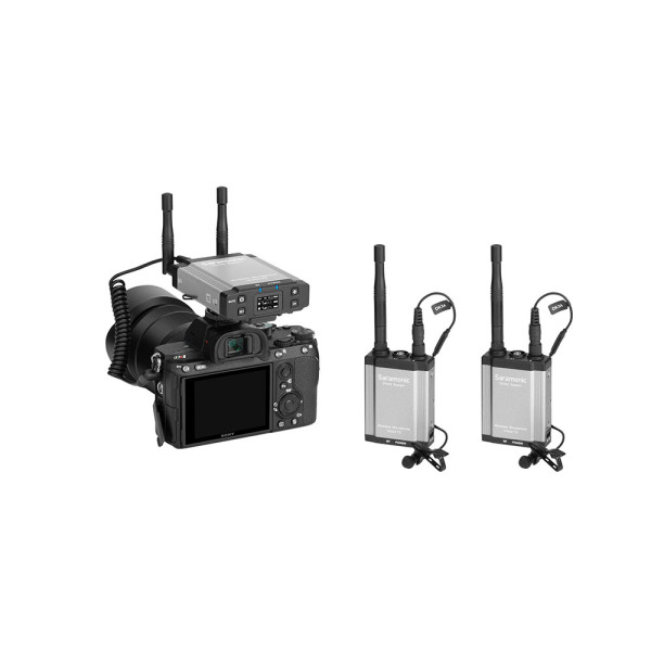 Беспроводная микрофонная система Saramonic Vlink2 kit2 (TX+TX+RX) (Vlink2 kit2)