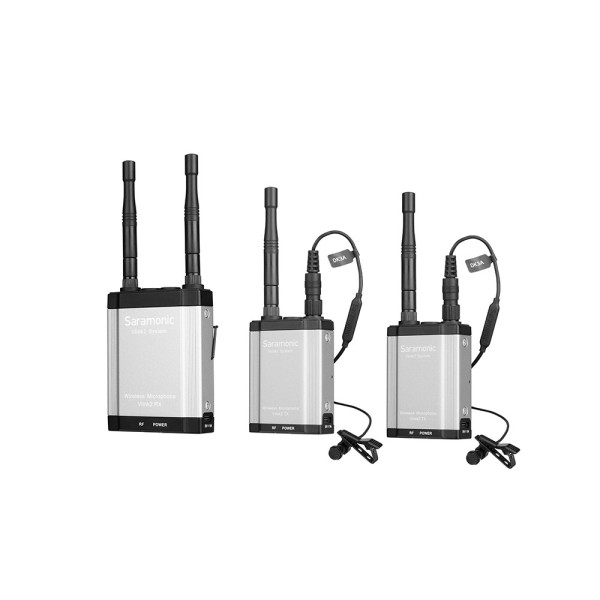 Беспроводная микрофонная система Saramonic Vlink2 kit2 (TX+TX+RX) (Vlink2 kit2)