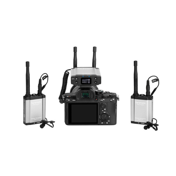 Беспроводная микрофонная система Saramonic Vlink2 kit2 (TX+TX+RX) (Vlink2 kit2)