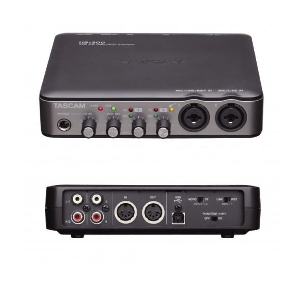 Аудиоинтерфейс TASCAM US-200
