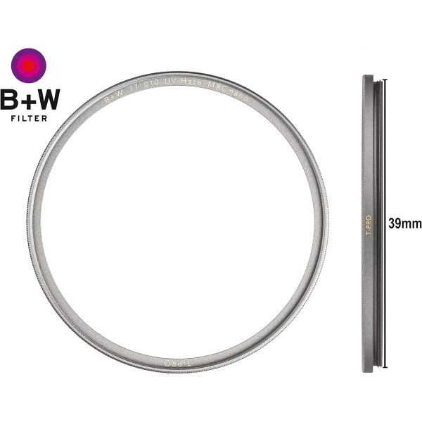 Світлофільтр ультрафіолетовий B+W UV-FILTER MRC nano T-PRO 39 mm ( 1097746 )