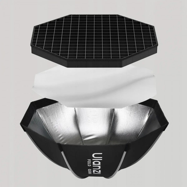 Софтбокс з стільниками 80см Bowens Ulanzi FOLD QS80