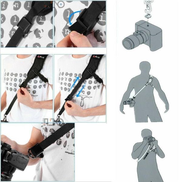 Наплечный ремень AccPro SB-16 Focus Single Quick Strap