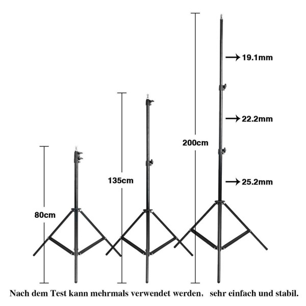 Набор студийного импульсного света FST EG-180KA с зонтами